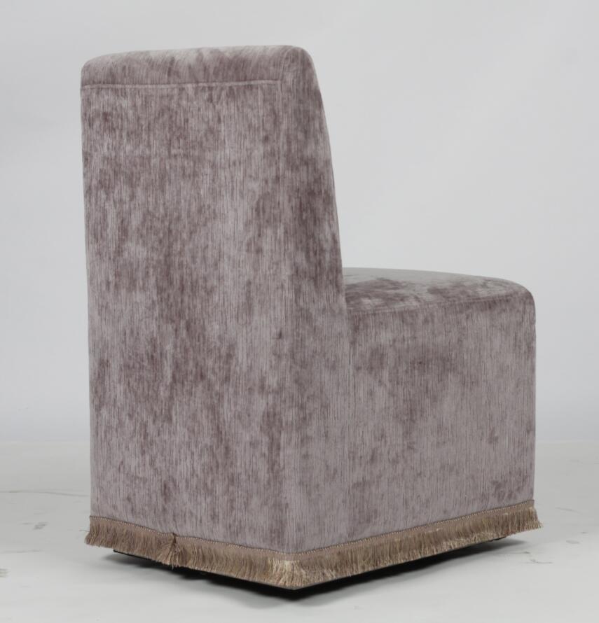 Modern Luxury Home Furniture Dining Room upholsteres chair Velvet Fabric Dining Chairs